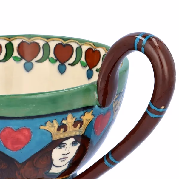 Foley Pottery Frederick Rhead Intarsio Bowl