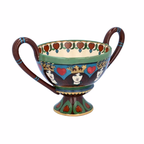 Foley Pottery Frederick Rhead Intarsio Bowl