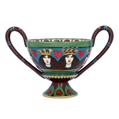 Foley Pottery Frederick Rhead Intarsio Bowl image-1