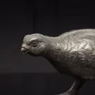 Silver Model of a Red Grouse