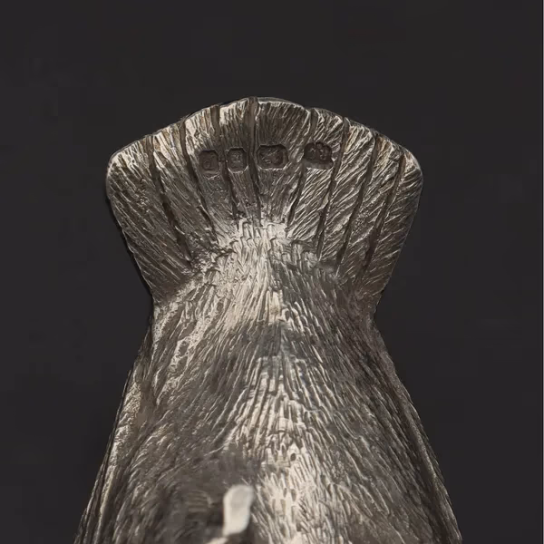 Silver Model of a Red Grouse