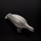 Silver Model of a Red Grouse
