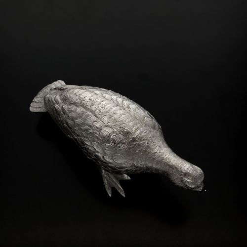 Silver Model of a Red Grouse image-2