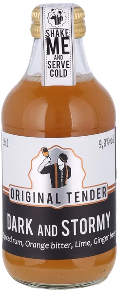ORIGINAL TENDER BOTTLED DARK & STORMY Original Tender