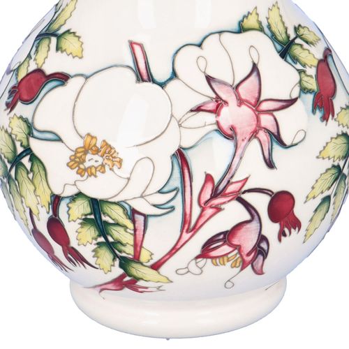 Moorcroft Wild Rose Vase image-3