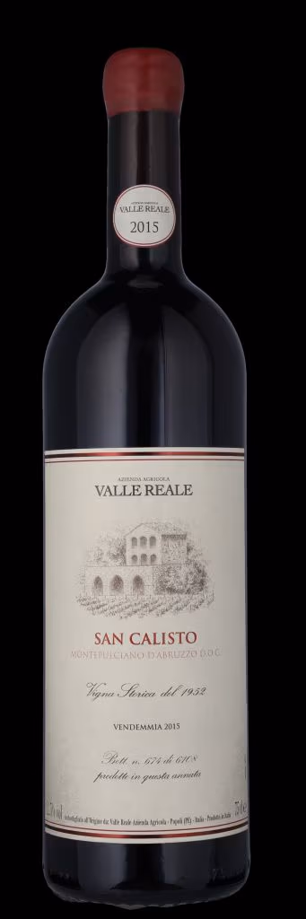 MONTEPULCIANO D’ABRUZZO BIO San Calisto, Valle Reale
