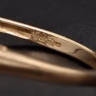 Gold Tanzanite Diamond Ring