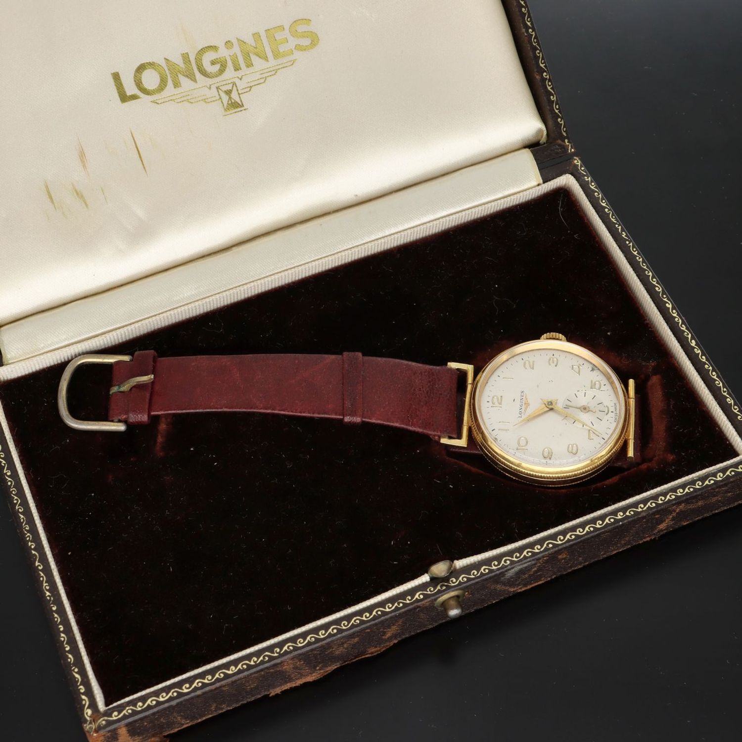 18ct Gold Longines Watch