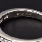 Platinum Ring With 0.75ct GIA-Certified Luminaire-Cut Diamond
