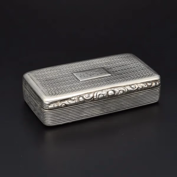 William IV Silver Snuff Box