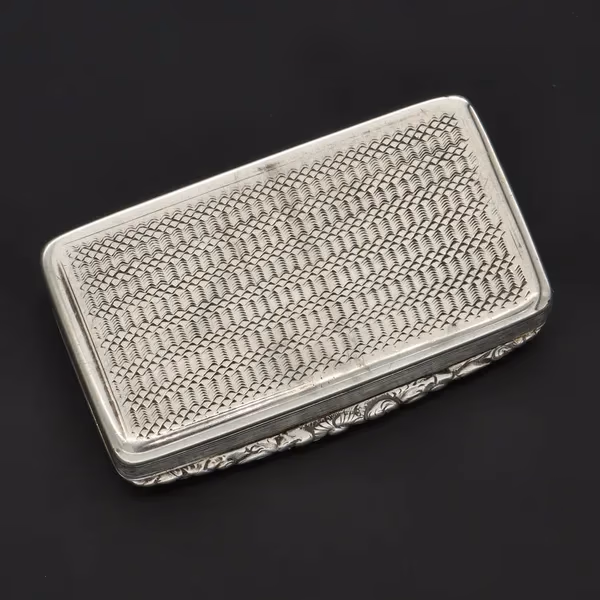 William IV Silver Snuff Box