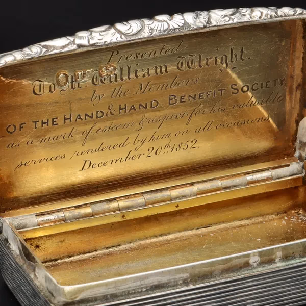 William IV Silver Snuff Box