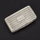 William IV Silver Snuff Box