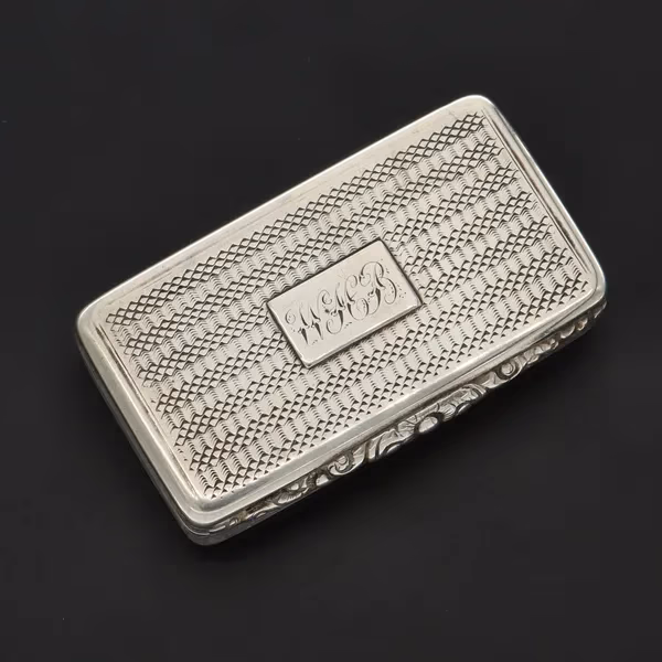 William IV Silver Snuff Box