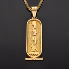 18ct Gold Egyptian Pendant Necklace