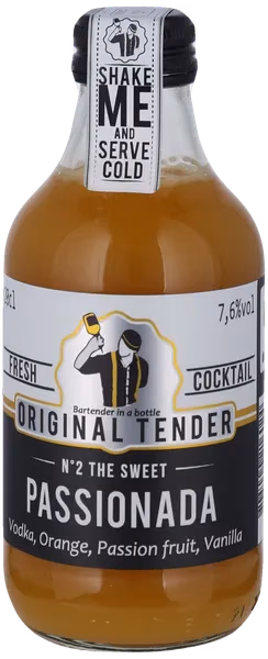 ORIGINAL TENDER BOTTLED PASSIONADA Original Tender