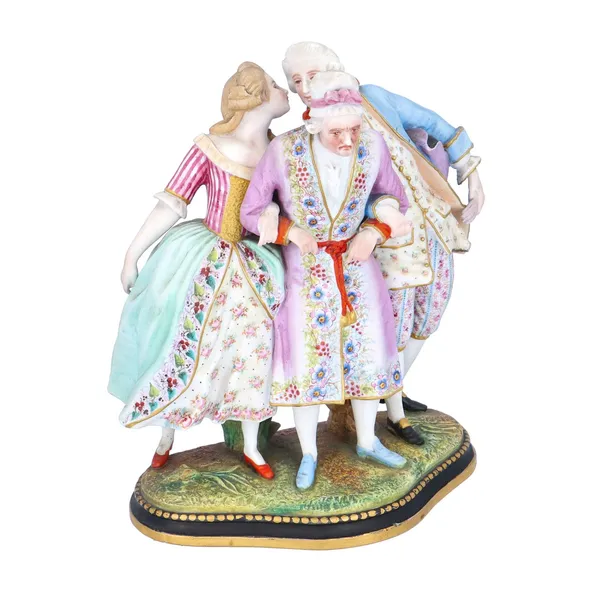 Antique Porcelain Group