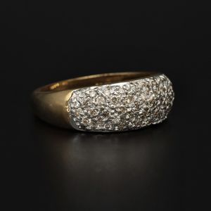 9ct Gold Diamond Ring