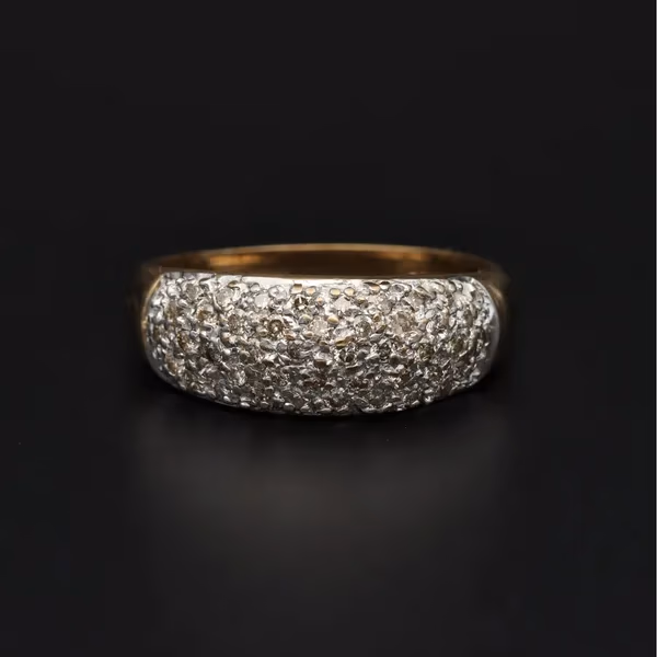 9ct Gold Diamond Ring