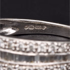 9ct White Gold Diamond Ring