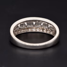 9ct White Gold Diamond Ring