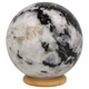 witte maansteen 60 mm - 360° presentation