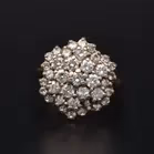18ct Gold Diamond Cluster Ring