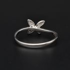 18ct Gold Diamond Butterfly Ring. C.W.Sellors