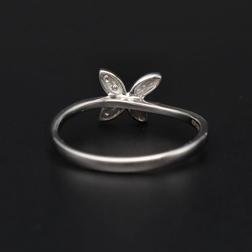 18ct Gold Diamond Butterfly Ring. C.W.Sellors image-5