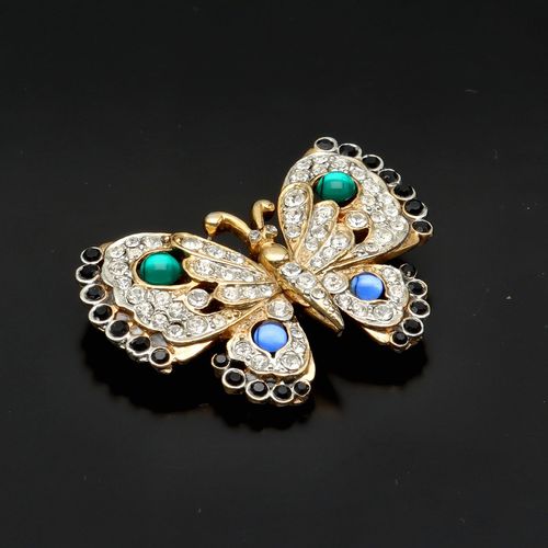 Rare Vintage Butterfly Jewellery Set image-3