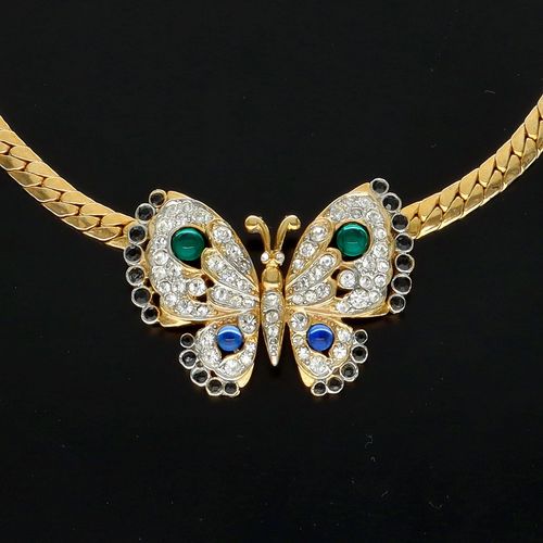 Rare Vintage Butterfly Jewellery Set image-2
