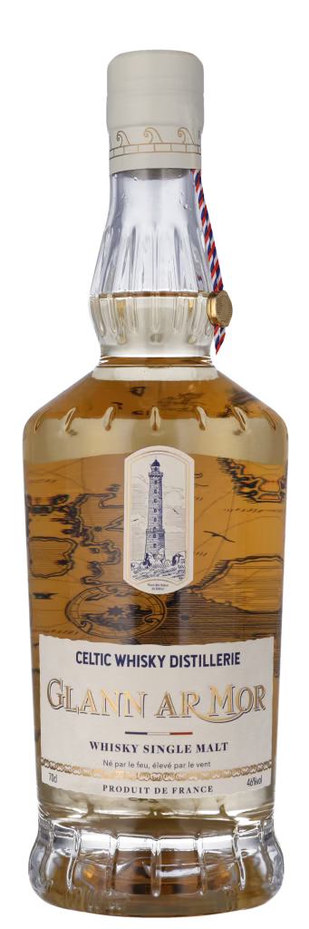 GLANN AR MOR 46% SINGLE MALT, Celtic Whisky Distillery Maison Villevert