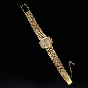 Ladies 18ct Gold Rolex Precision Watch