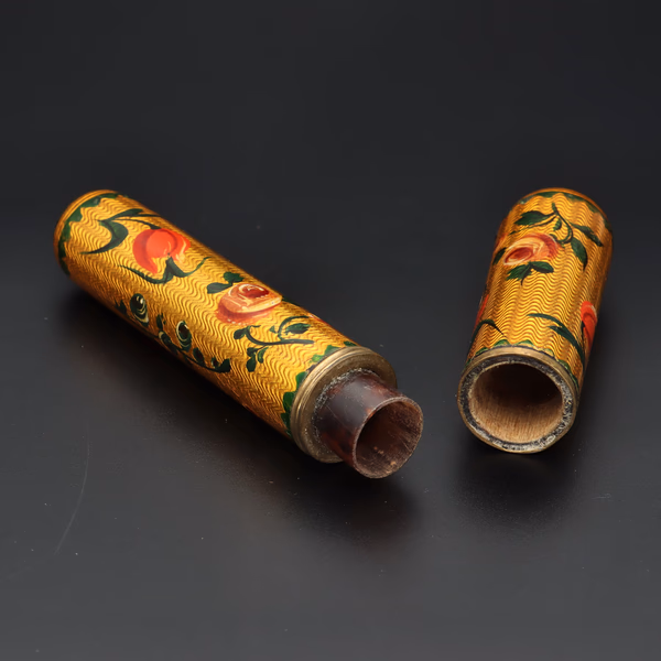 18th Century Vernis Martin Bodkin Case