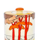 Clarice Cliff Coral Firs Preserve Pot