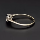 18ct White Gold Sapphire & Diamond Ring