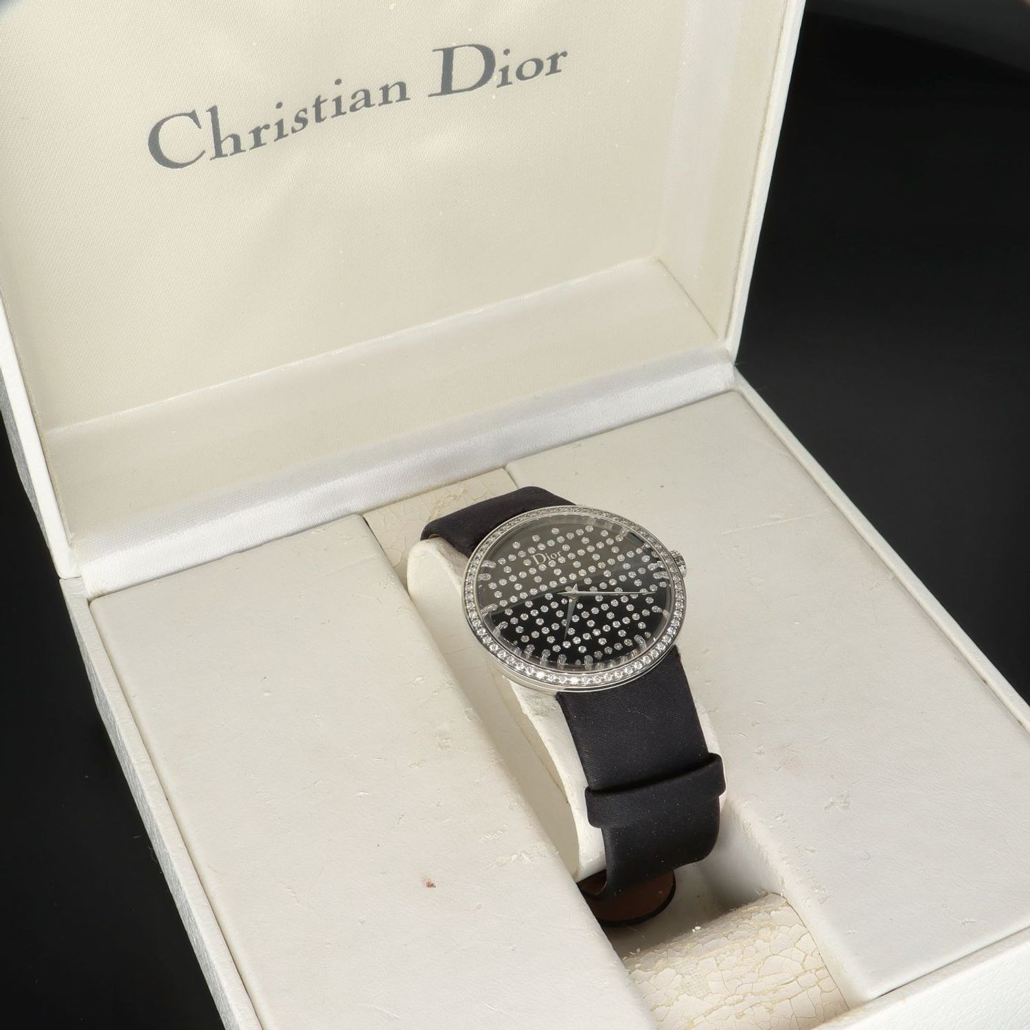 Christian dior diamond online watch