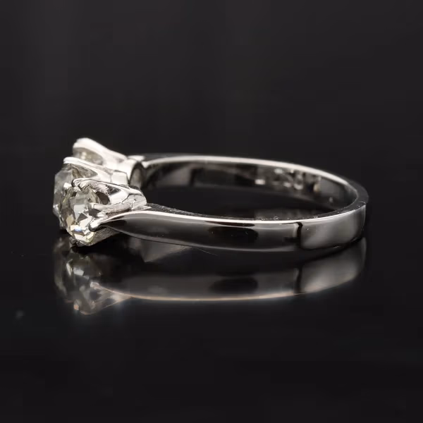 18ct Gold Old Cut Diamond Ring