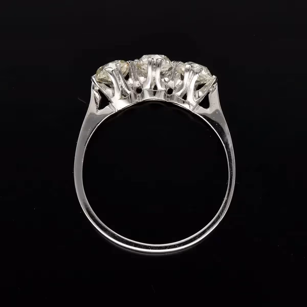 18ct Gold Old Cut Diamond Ring