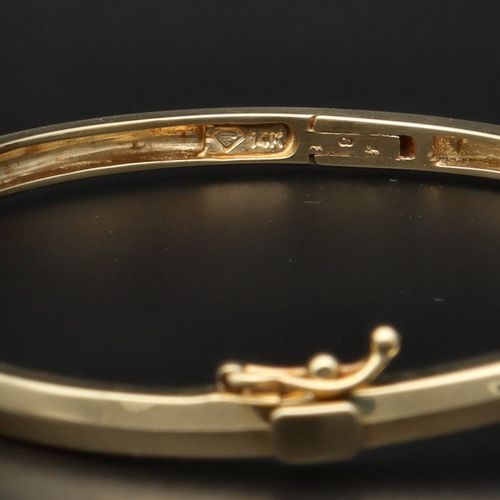 14ct Gold and Diamond Bracelet image-5