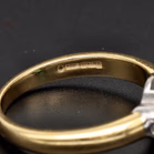 18ct Gold Emerald and Diamond Ring