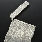Engraved Silver Card Case