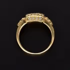 18ct Yellow Gold & Diamond Ring