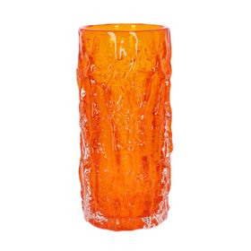 Whitefriars Large Tangerine Bark Vase