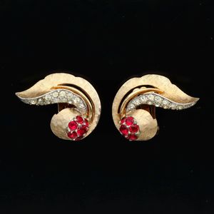 Rare Vintage Boucher Earrings
