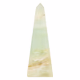 Pistache calciet obelisk 10 cm - 360° presentation