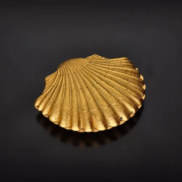 9ct Gold Asprey Compact