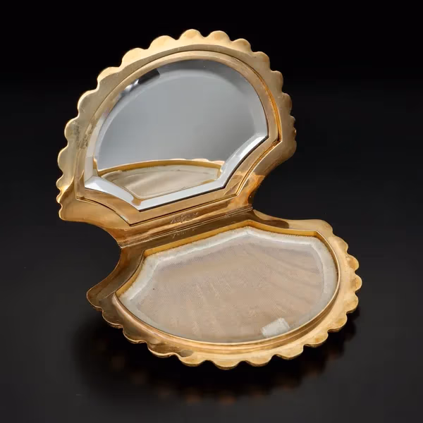 9ct Gold Asprey Compact