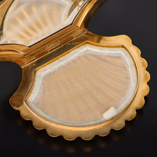 9ct Gold Asprey Compact