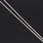 Victorian White Gold Diamond Set Pendant Necklace